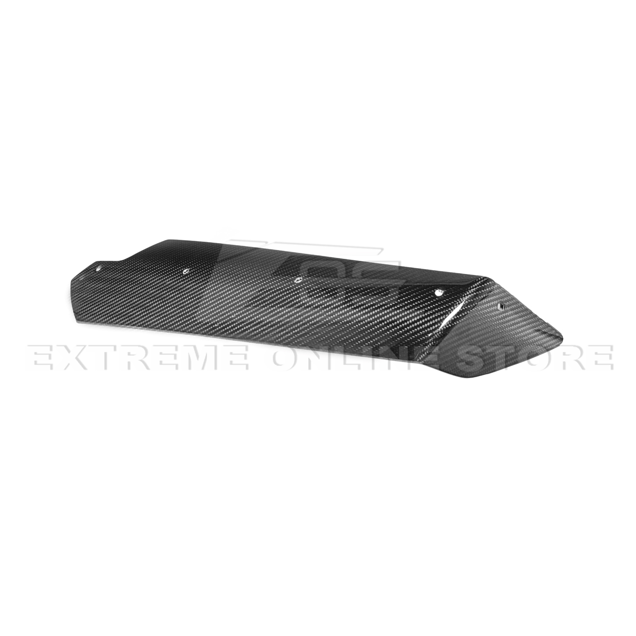 Corvette C7 DRY CARBON FIBER Rear Spoiler Side Winglets