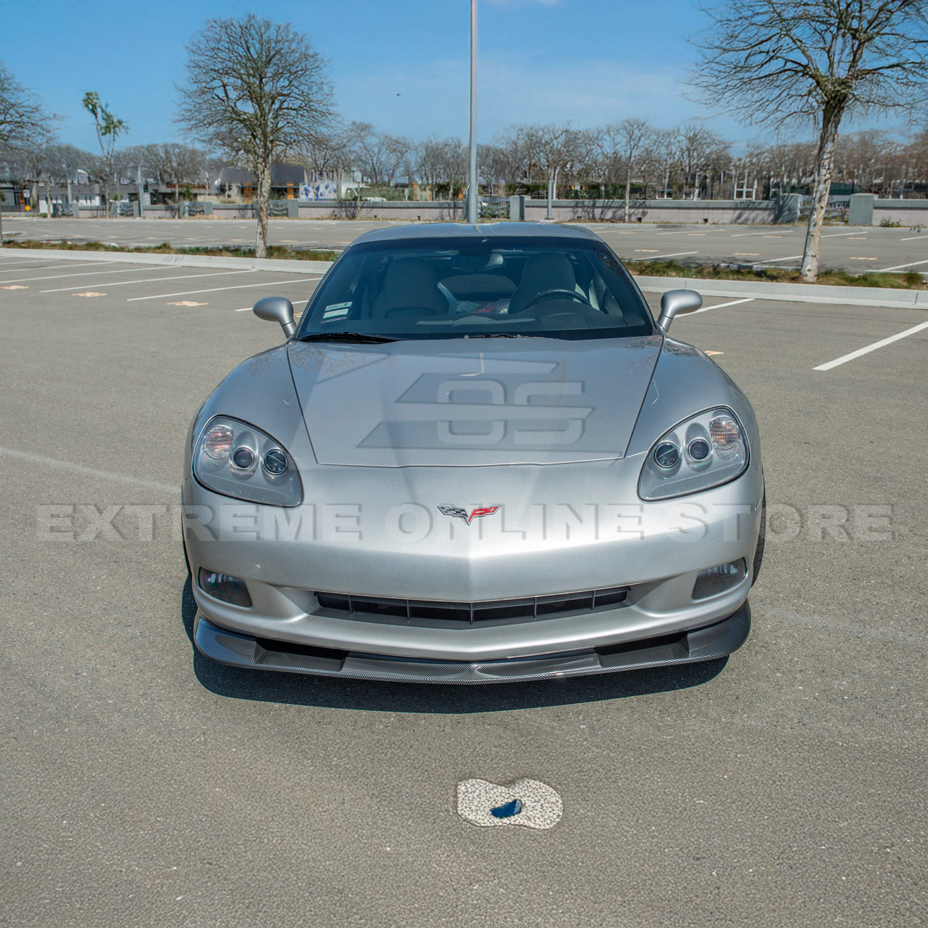 Corvette C6 Base Extended Front Splitter Lip | ZR1 Conversion Package