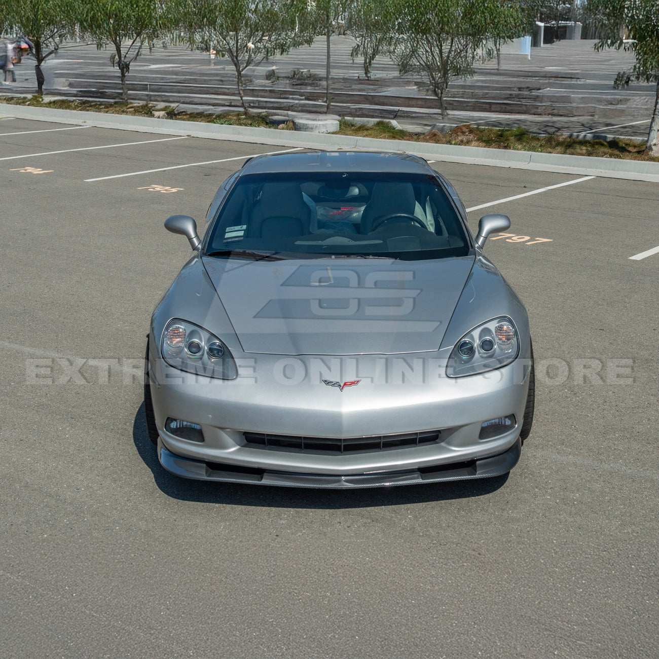 Corvette C6 Base Extended Front Splitter Lip | ZR1 Conversion Package