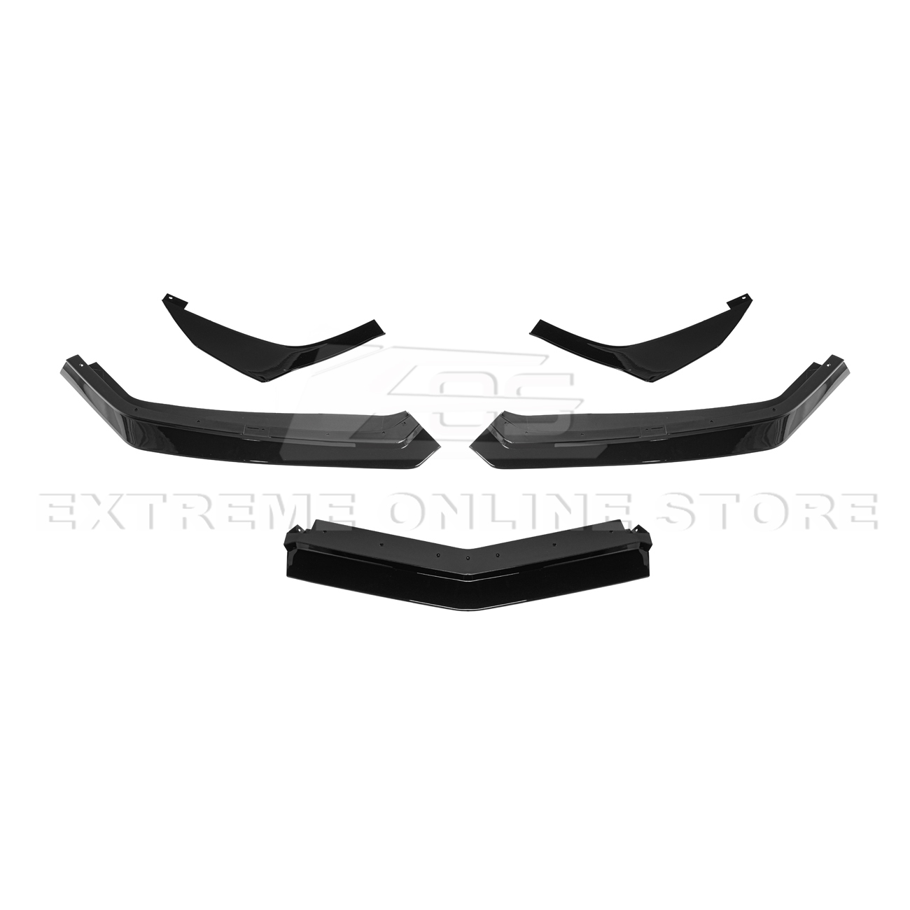 Corvette C8 Stingray DRY CARBON FIBER Front Splitter [Z06 / Z07 Conversion Package]