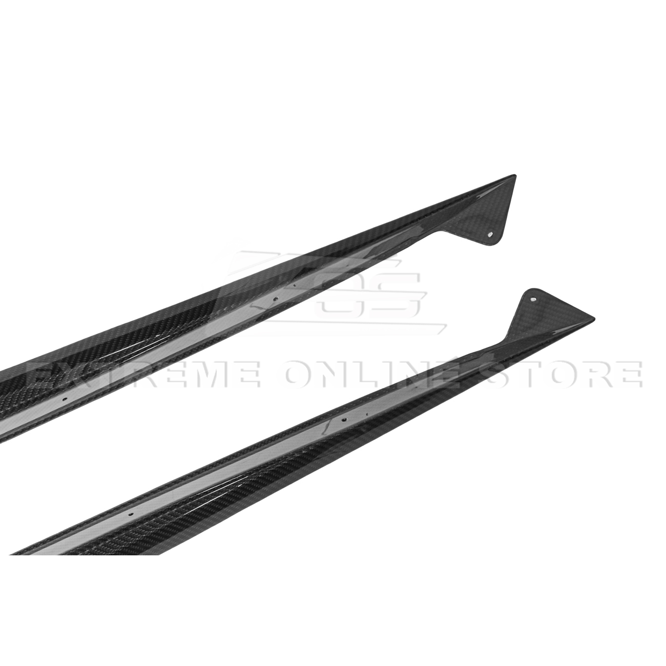 Chevrolet Corvette C8 Z06 / E-Ray DRY CARBON FIBER Side Skirts