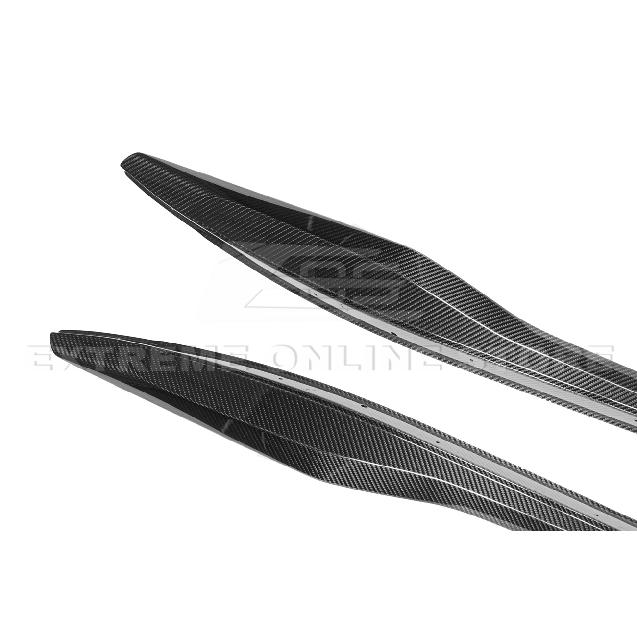 Chevrolet Corvette C8 Z06 / E-Ray DRY CARBON FIBER Side Skirts