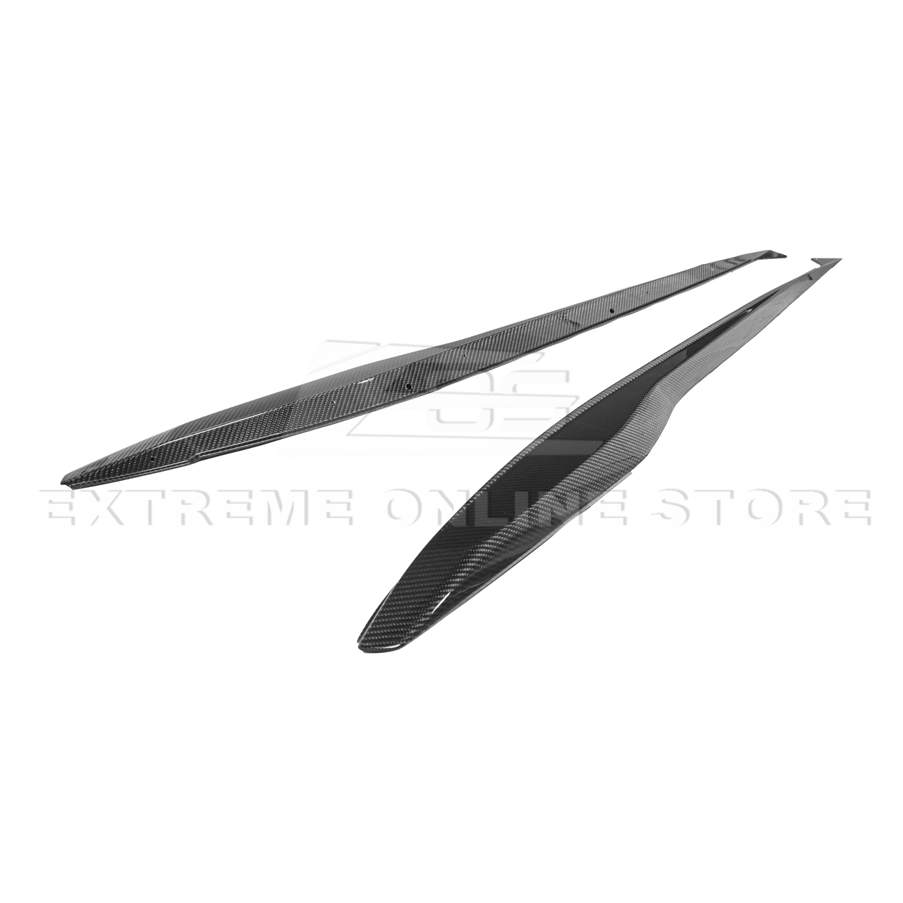 Chevrolet Corvette C8 Z06 / E-Ray DRY CARBON FIBER Side Skirts