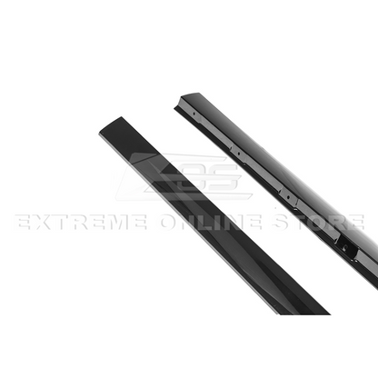 Corvette C6 Base Model Extended Front Splitter Lip & Side Skirts Rocker Panels