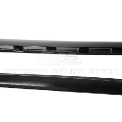 Corvette C6 Base Model Extended Front Splitter Lip & Side Skirts Rocker Panels