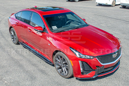 2020-Up Cadillac CT5-V | CT5 Sport BW DRY Carbon Side Skirts Rocker Panel