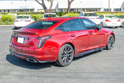 2020-Up Cadillac CT5-V | CT5 Sport BW DRY Carbon Side Skirts Rocker Panel