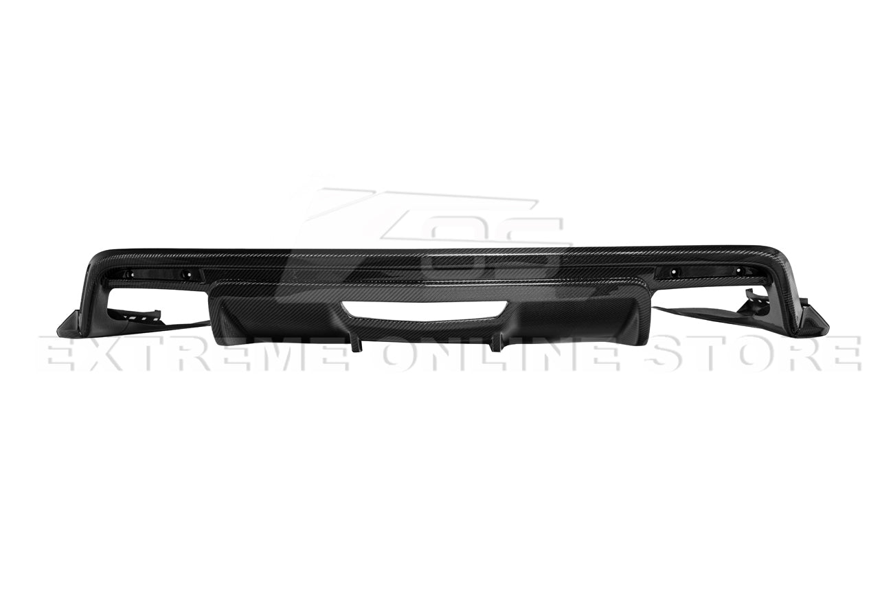 2016-19 Cadillac CTS-V Carbon Fiber Rear Valance Diffuser Lip Cover