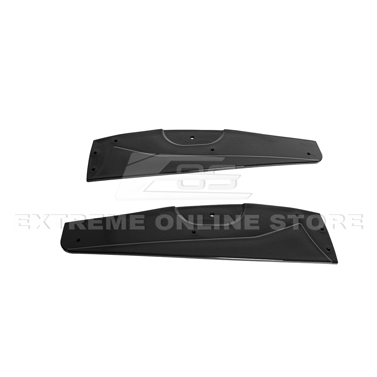 Corvette C6 Base Model Extended Front Splitter Lip & Side Skirts Rocker Panels