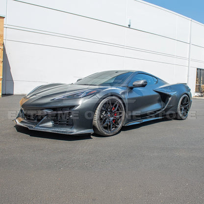 Corvette C8 Z06 DRY CARBON FIBER Replacement Side Door Garnish