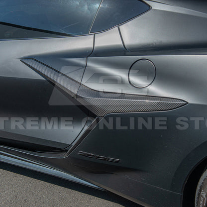 Chevrolet Corvette C8 Z06 DRY CARBON FIBER Door Scoop