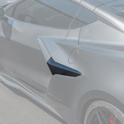 Chevrolet Corvette C8 Z06 DRY CARBON FIBER Door Scoop