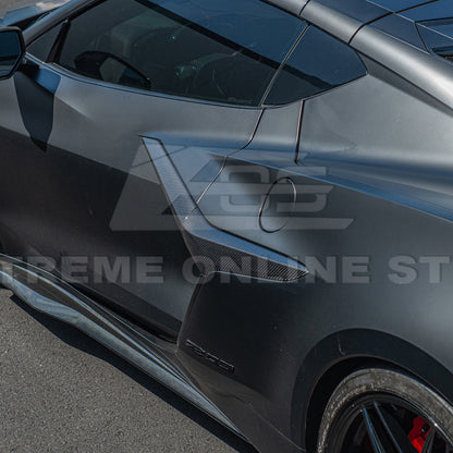 Chevrolet Corvette C8 Z06 DRY CARBON FIBER Door Scoop