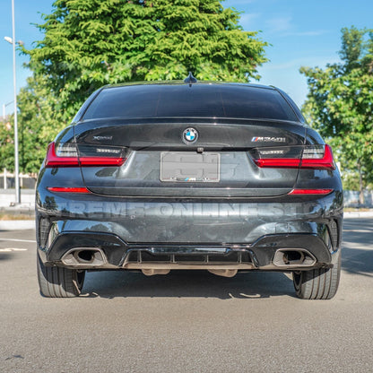 2019-Up BMW G20 M340i Rear Bumper Lower Diffuser