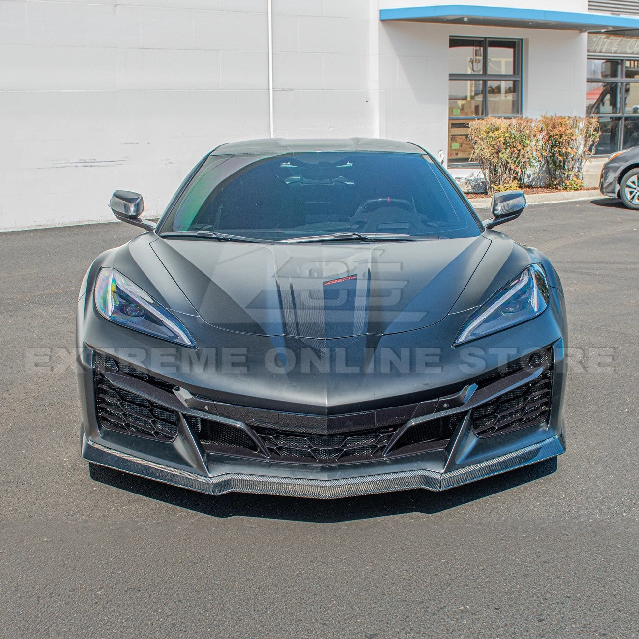 Corvette C8 Z06 / E-Ray DRY CARBON FIBER Front Splitter [Z07 Package]