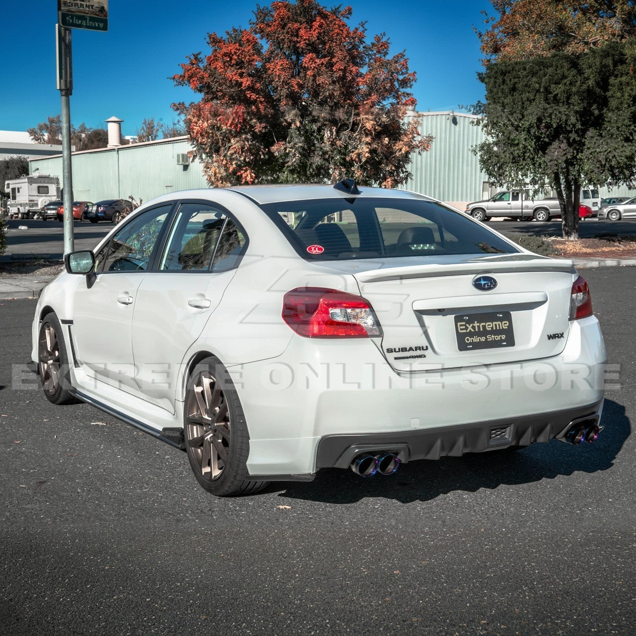 2015-21 Subaru WRX / STi CS Style Rear Apron Lip