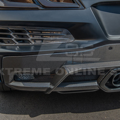 Corvette C8 Z06 / E-Ray DRY CARBON FIBER Rear Diffuser
