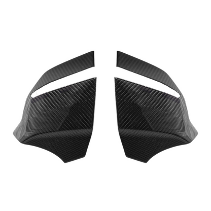 Corvette C8 DRY CARBON FIBER Lower Mirror Covers