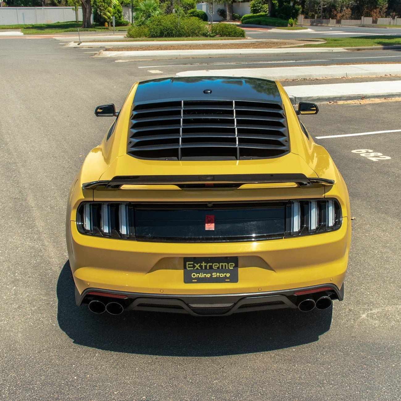 2015-23 Ford Mustang GT500 Wickerbill Rear Spoiler