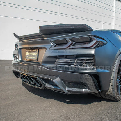 Chevrolet Corvette C8 Z06 DRY CARBON FIBER Rear Bumper Vent