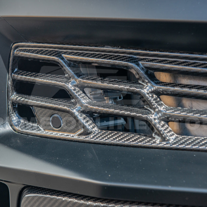 Chevrolet Corvette C8 Z06 DRY CARBON FIBER Rear Bumper Vent