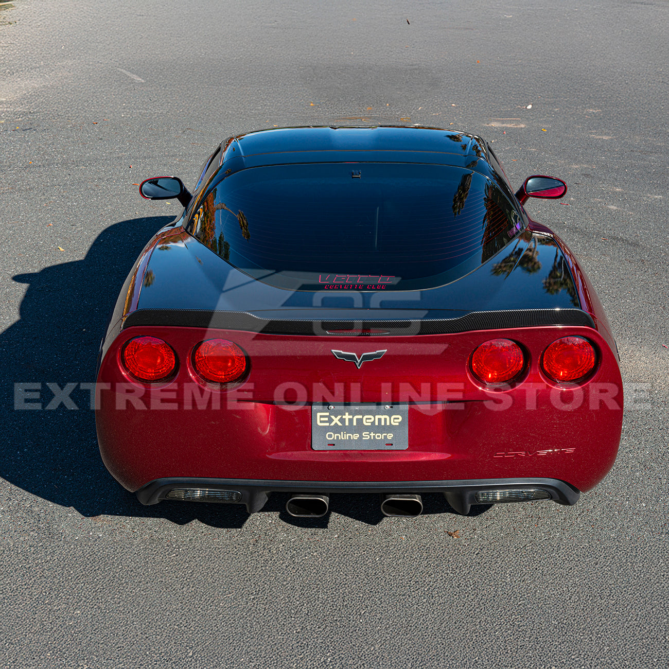 Corvette C6 ZR1 Extended Rear Trunk Spoiler