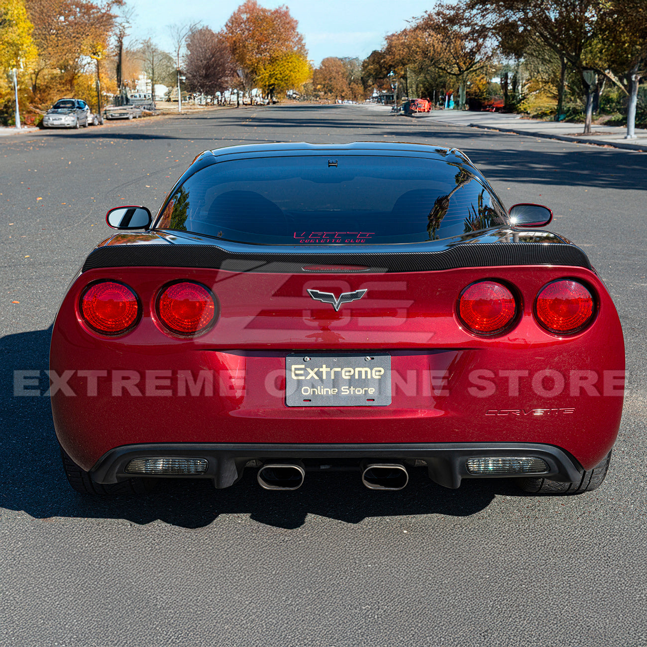Corvette C6 ZR1 Extended Rear Trunk Spoiler