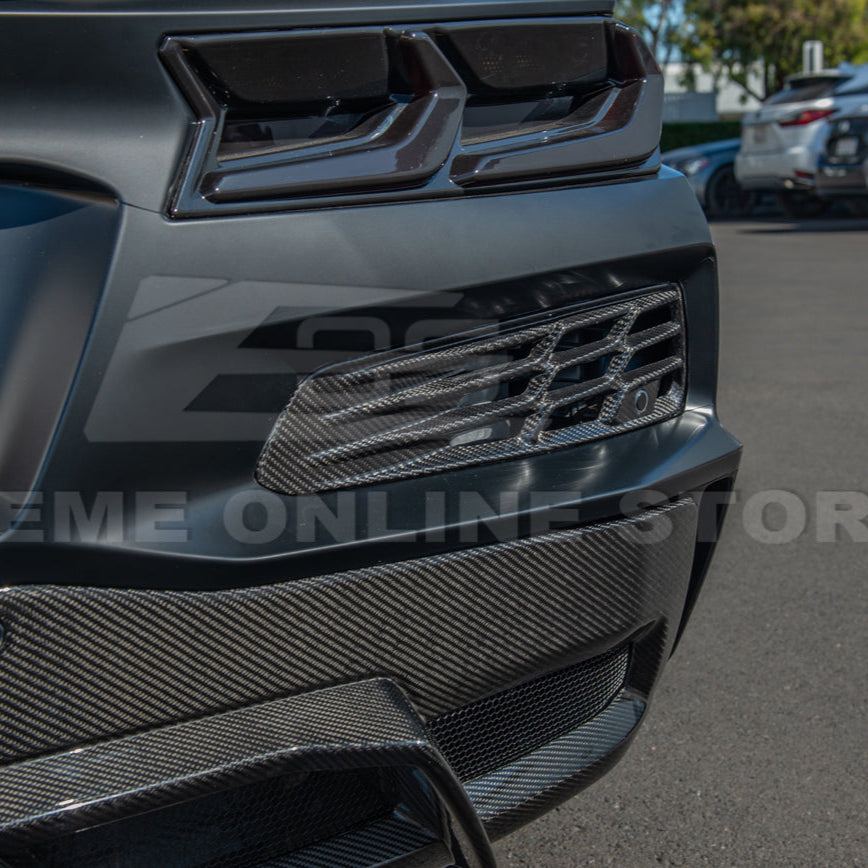 Chevrolet Corvette C8 Z06 DRY CARBON FIBER Rear Bumper Vent