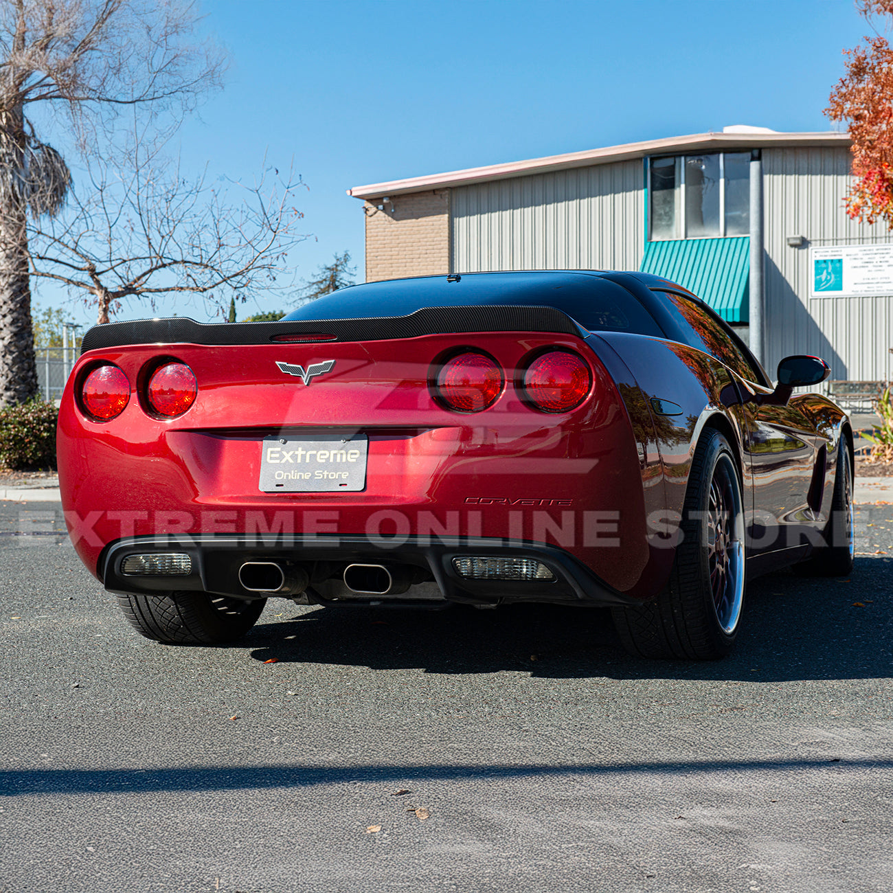 Corvette C6 ZR1 Extended Rear Trunk Spoiler