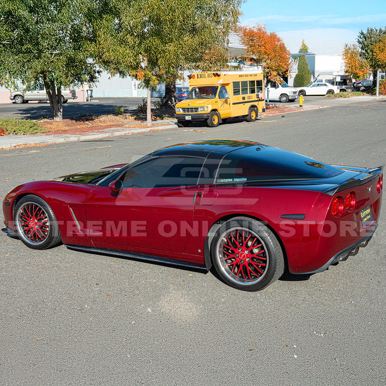 Corvette C6 ZR1 Extended Rear Trunk Spoiler