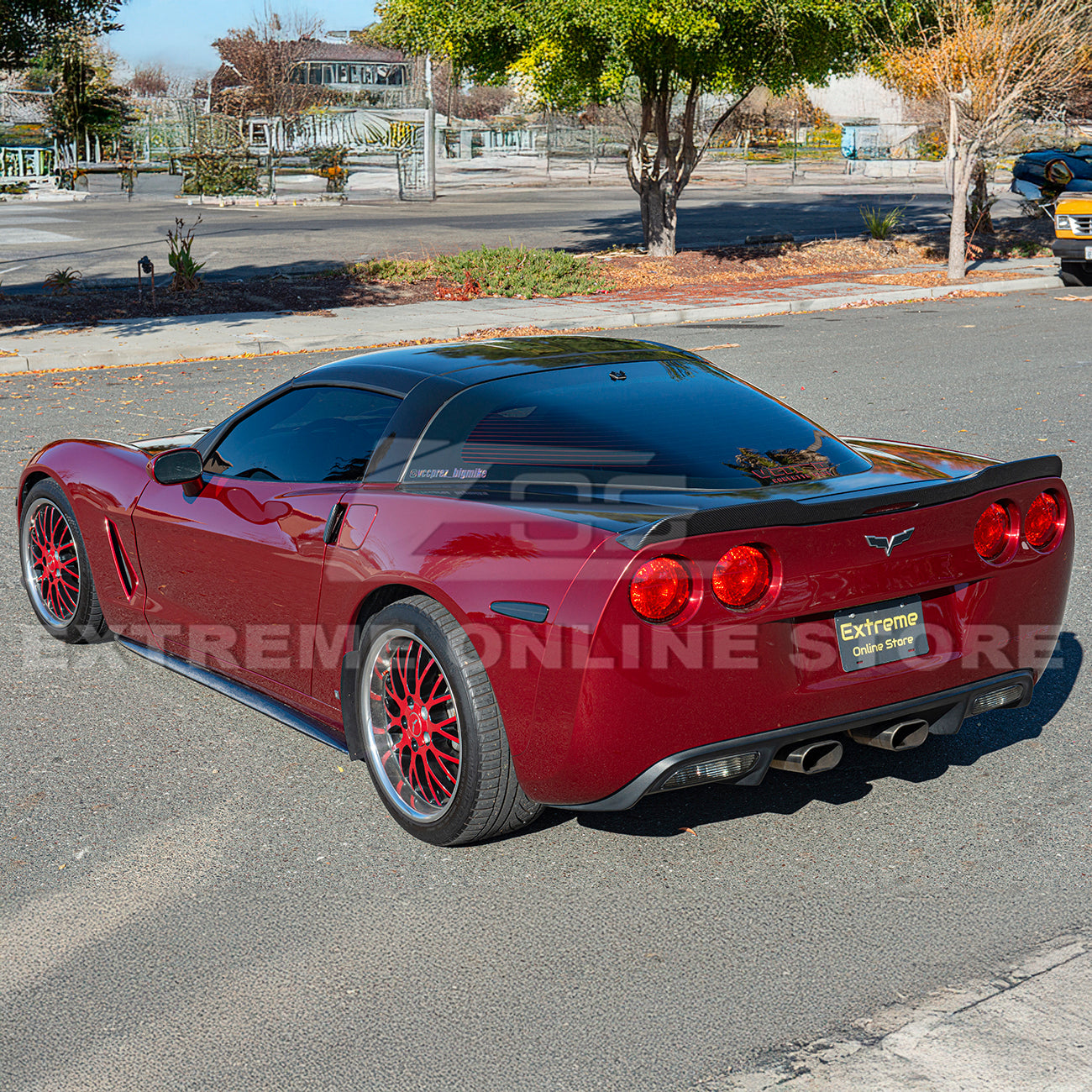 Corvette C6 ZR1 Extended Rear Trunk Spoiler