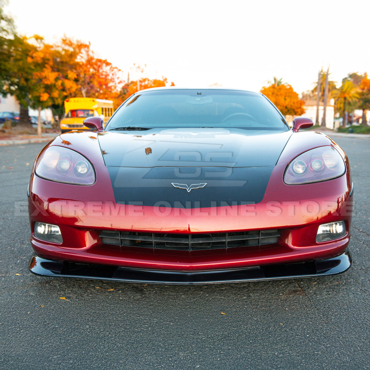 Corvette C6 Base Extended Front Splitter Lip | ZR1 Conversion Package