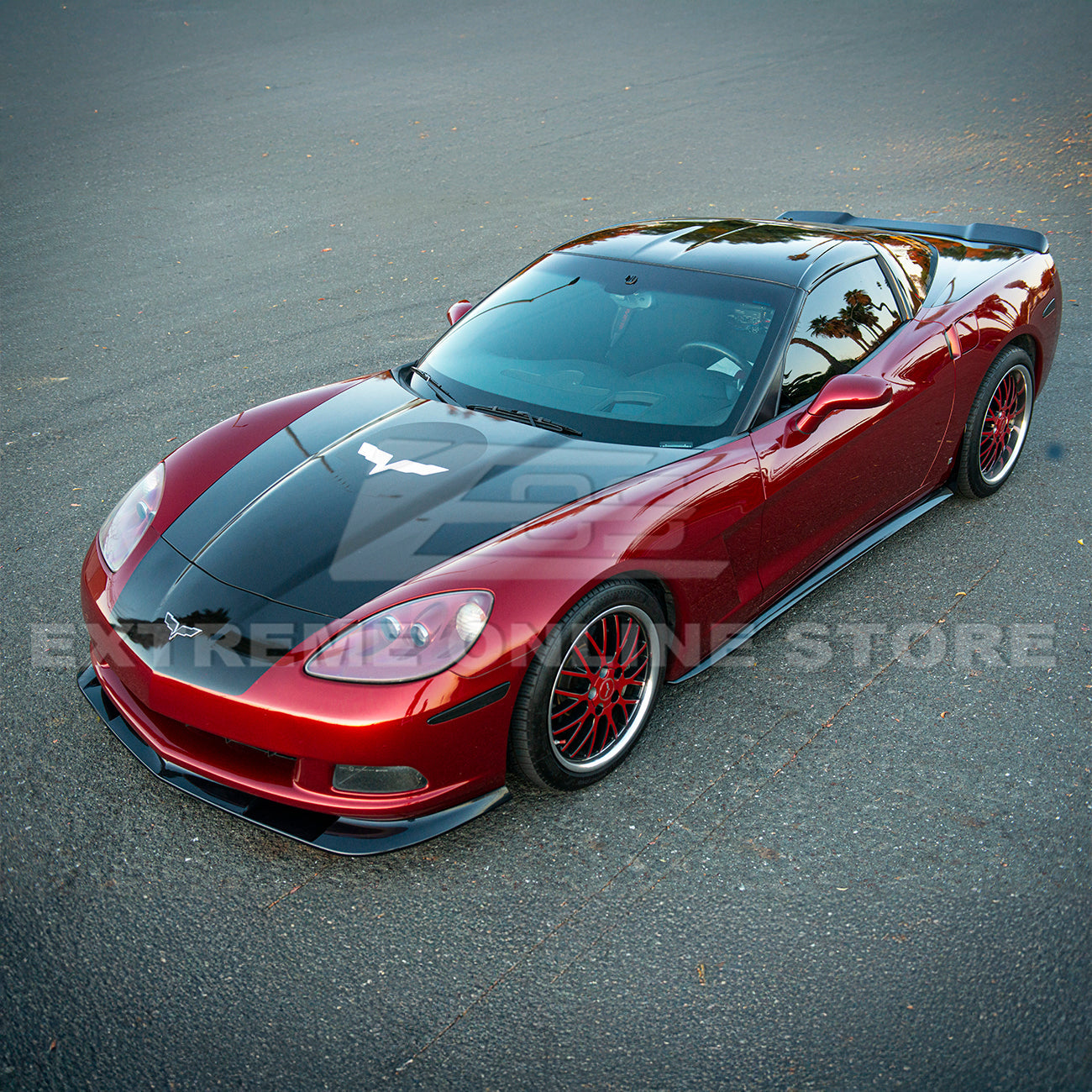 Corvette C6 Base Model Aerodynamic Body Kit | ZR1 Extended Package