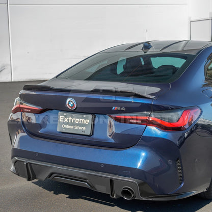 2021-Up BMW G82 M4 Extended Carbon Fiber Rear Trunk Spoiler