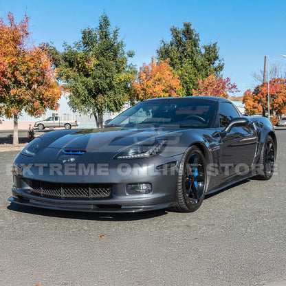 Corvette C6 Grand Sport / Z06 Front Splitter Lip & Side Skirts Rocker Panels