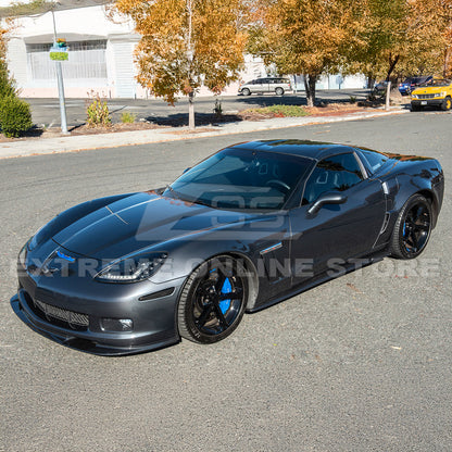 Corvette C6 Grand Sport / Z06 Front Splitter Lip & Side Skirts Rocker Panels