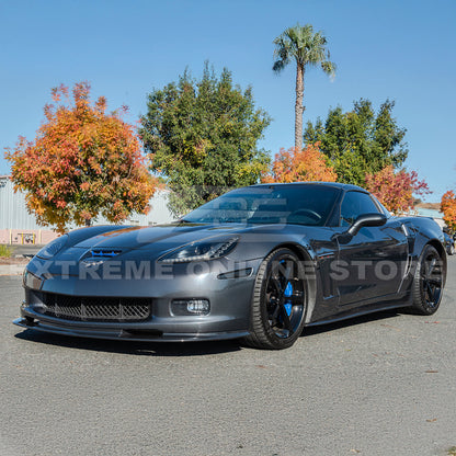 Corvette C6 Grand Sport / Z06 Front Splitter Lip & Side Skirts Rocker Panels