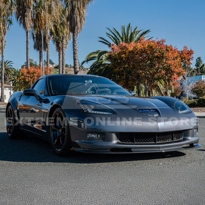 Corvette C6 Grand Sport / Z06 Front Splitter Lip & Side Skirts Rocker Panels
