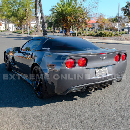 Corvette C6 ZR1 DRY CARBON FIBER Conversion Rear Trunk Spoiler