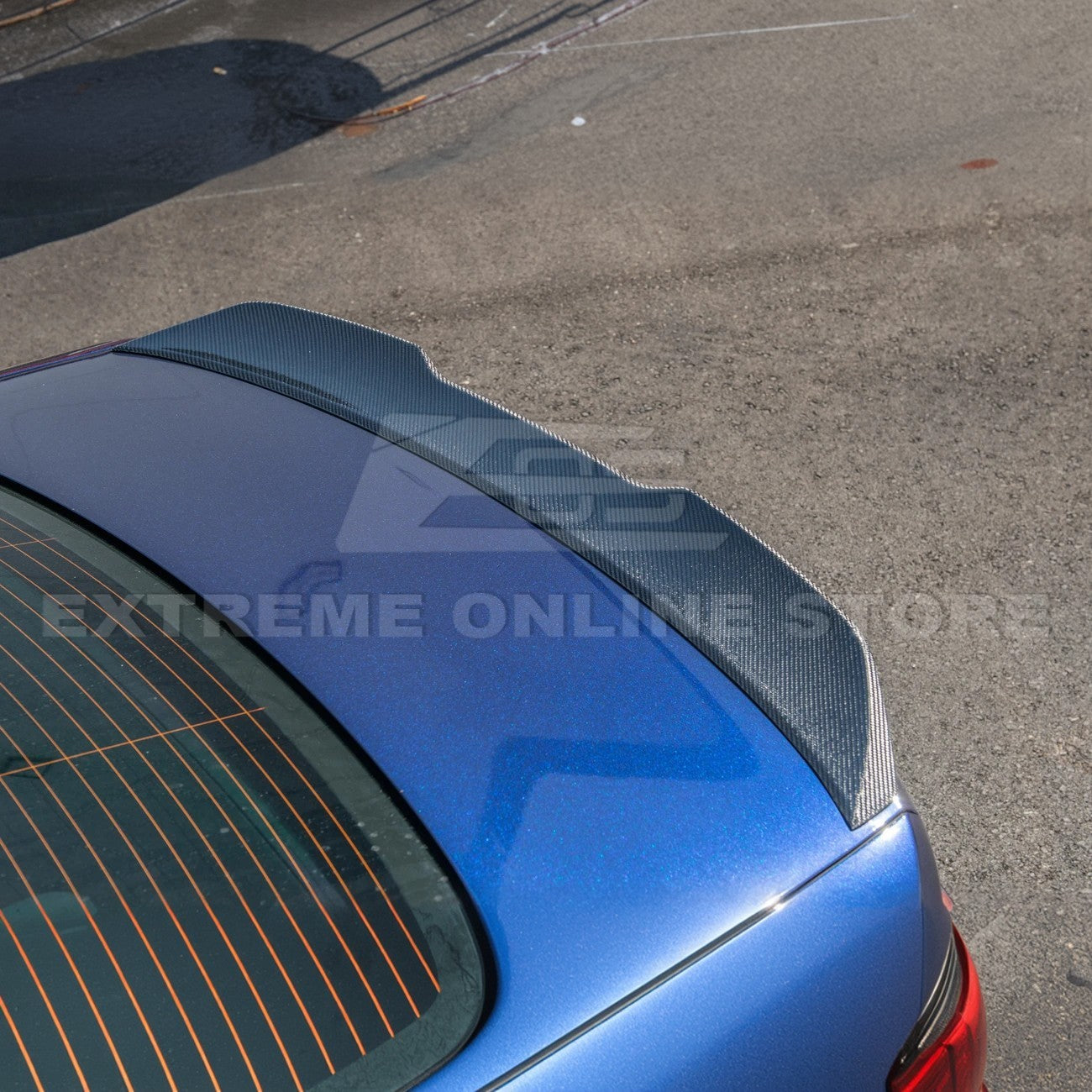 2021-Up BMW G82 M4 Extended Carbon Fiber Rear Trunk Spoiler