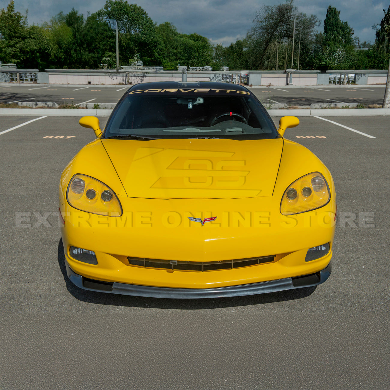 Corvette C6 Base Model ZR1 Conversion Full Body Kit