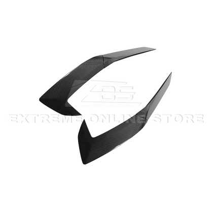 Corvette C8 DRY CARBON FIBER Replacement Side Door Garnish