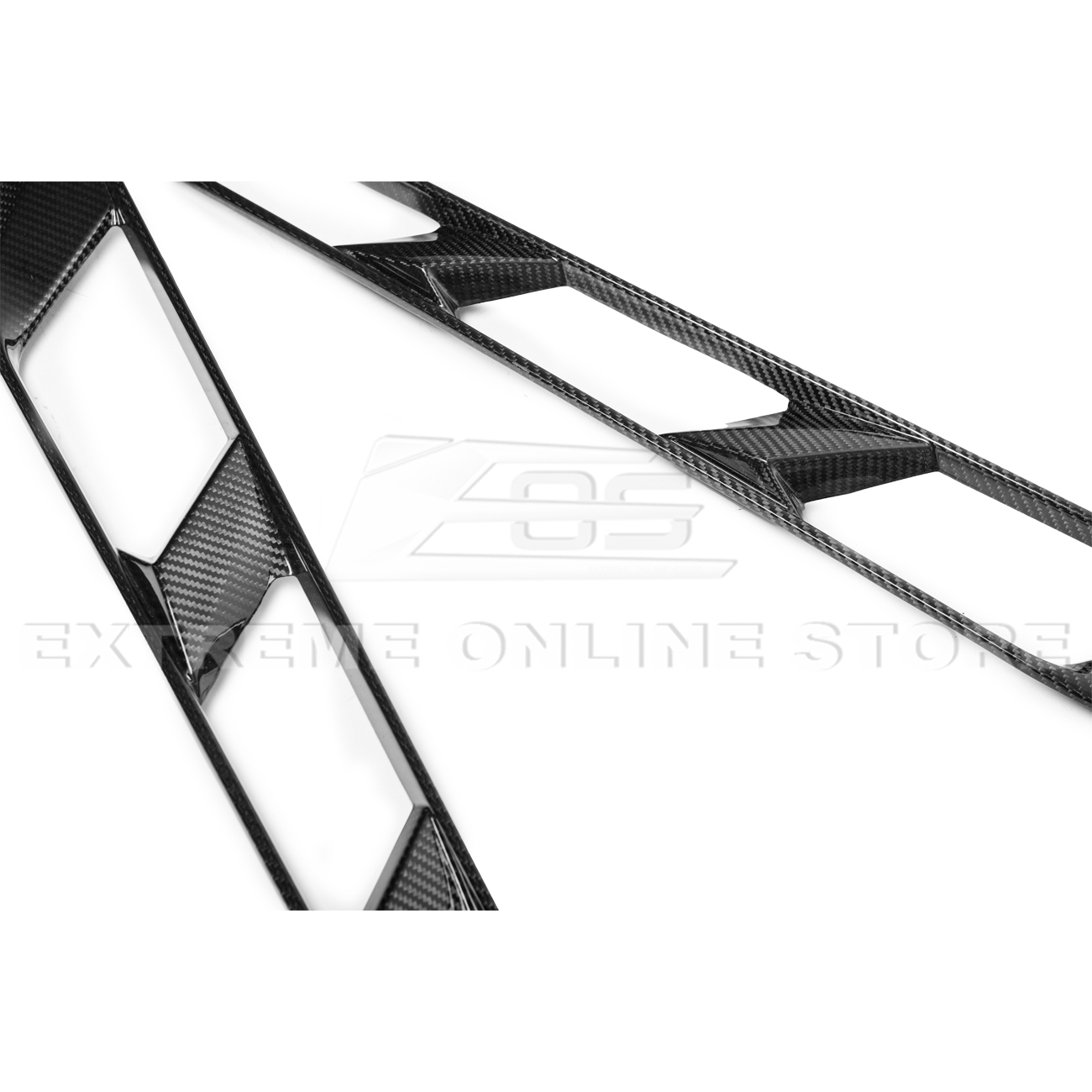Corvette C8 Coupe DRY CARBON FIBER Rear Hatch Vent