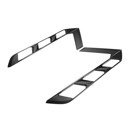 Corvette C8 Coupe DRY CARBON FIBER Rear Hatch Vent