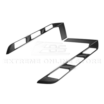 Corvette C8 Coupe DRY CARBON FIBER Rear Hatch Vent