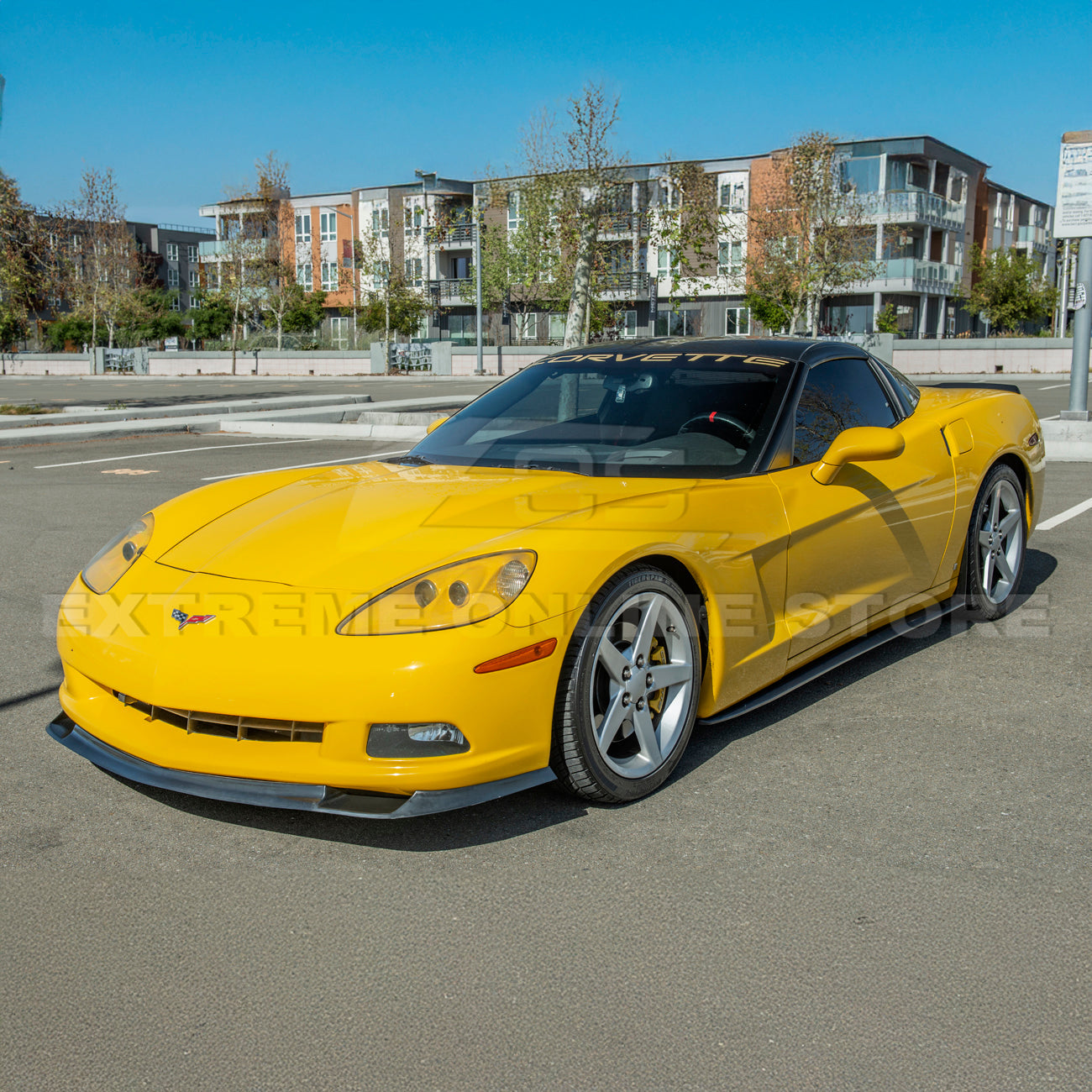 Corvette C6 Base Model ZR1 Conversion Front Splitter Lip