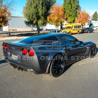 Corvette C6 ZR1 DRY CARBON FIBER Conversion Rear Trunk Spoiler