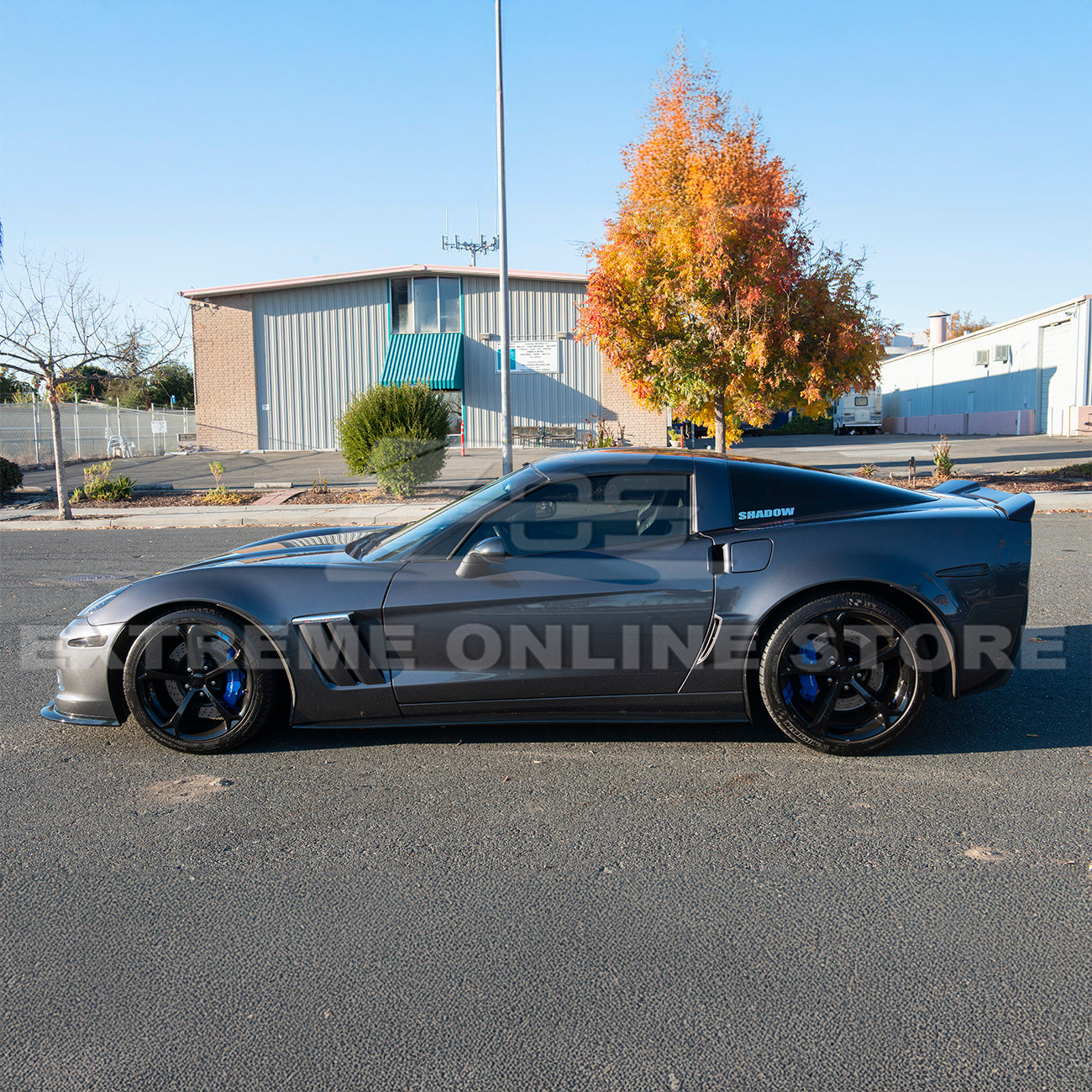 Corvette C6 Grand Sport / Z06 Front Splitter Lip & Side Skirts Rocker Panels