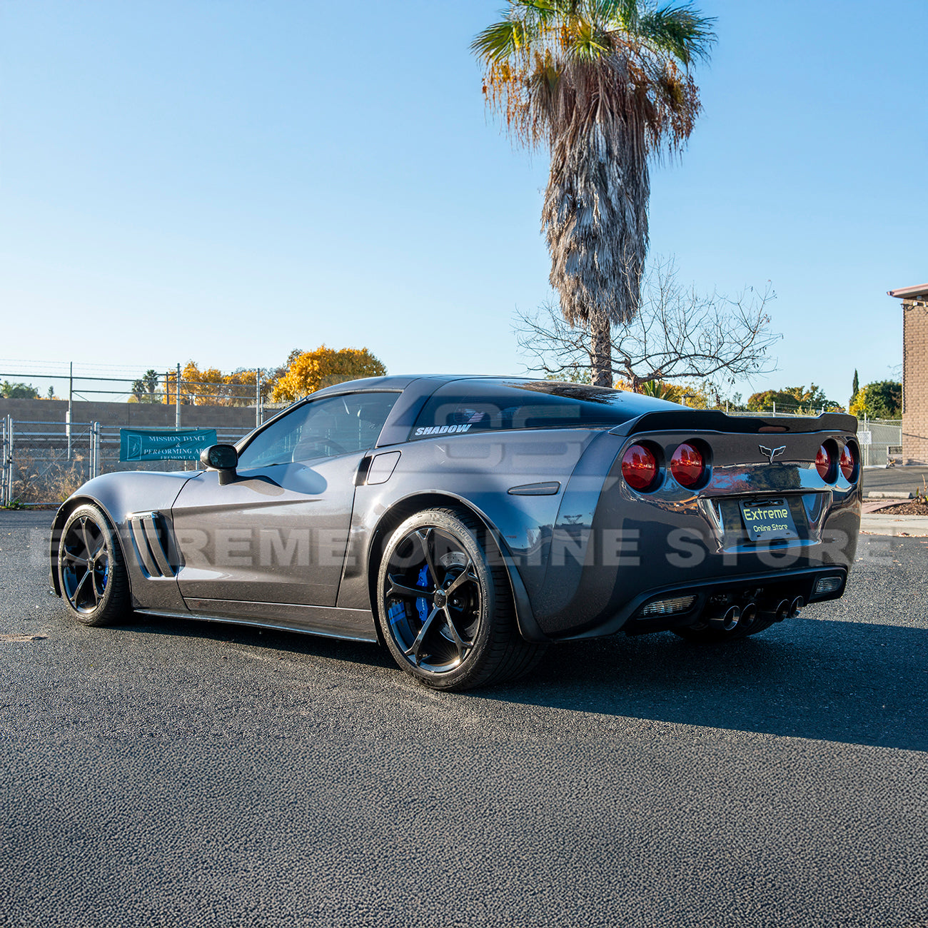 Corvette C6 ZR1 Extended Rear Trunk Spoiler