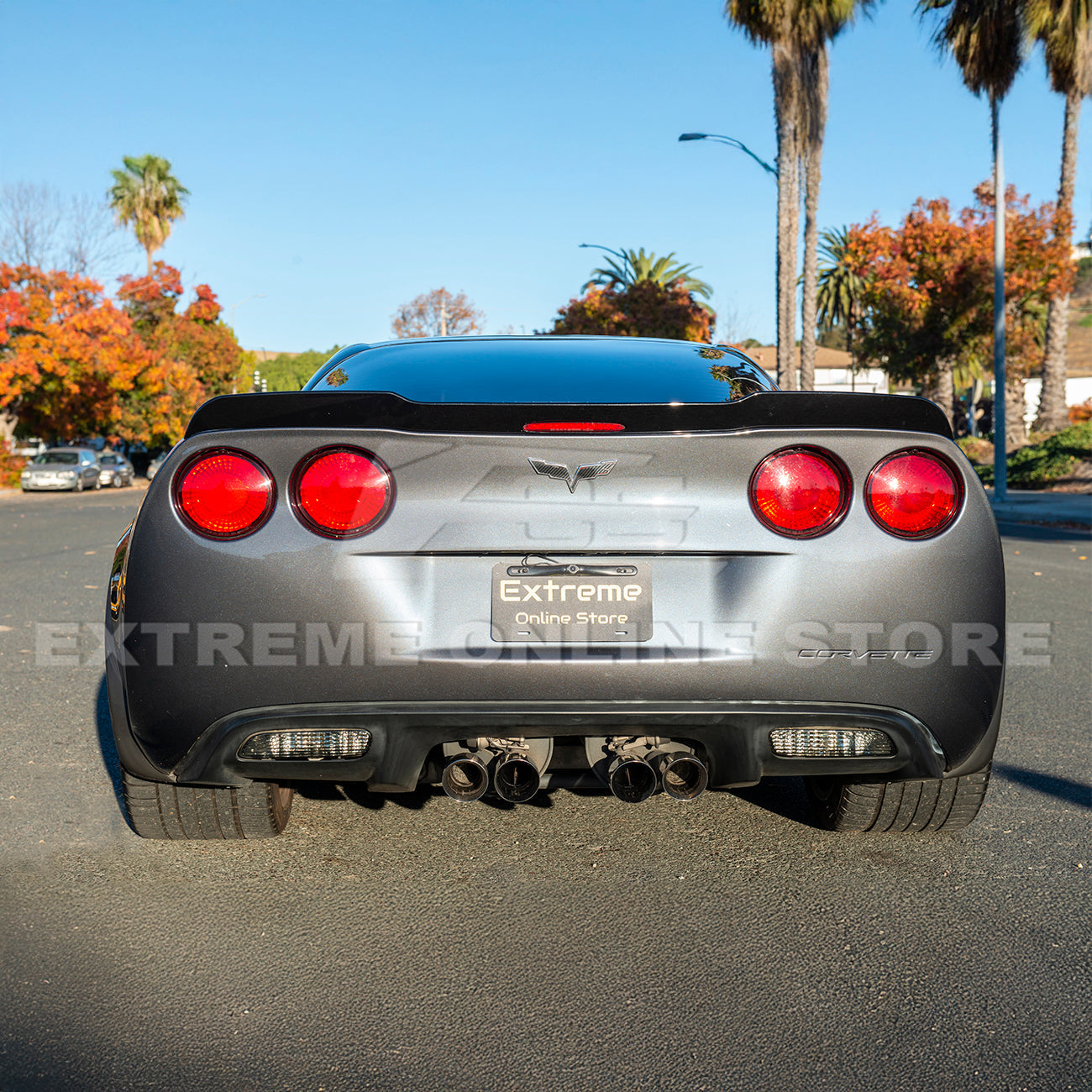 Corvette C6 ZR1 Extended Rear Trunk Spoiler
